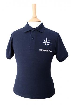 Compass Point Navy Polo Shirt